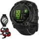 thumbnail image 1 of Reloj inteligente Garmin Instinct 3 45 mm AMOLED GPS negro con correa negra, 1 of 9