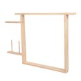 thumbnail image 1 of Rug Making Frame, Versatile Carpet Tufting Frame Easy Assembly 35.4x35.4in Wooden  for Carpet, 1 of 7
