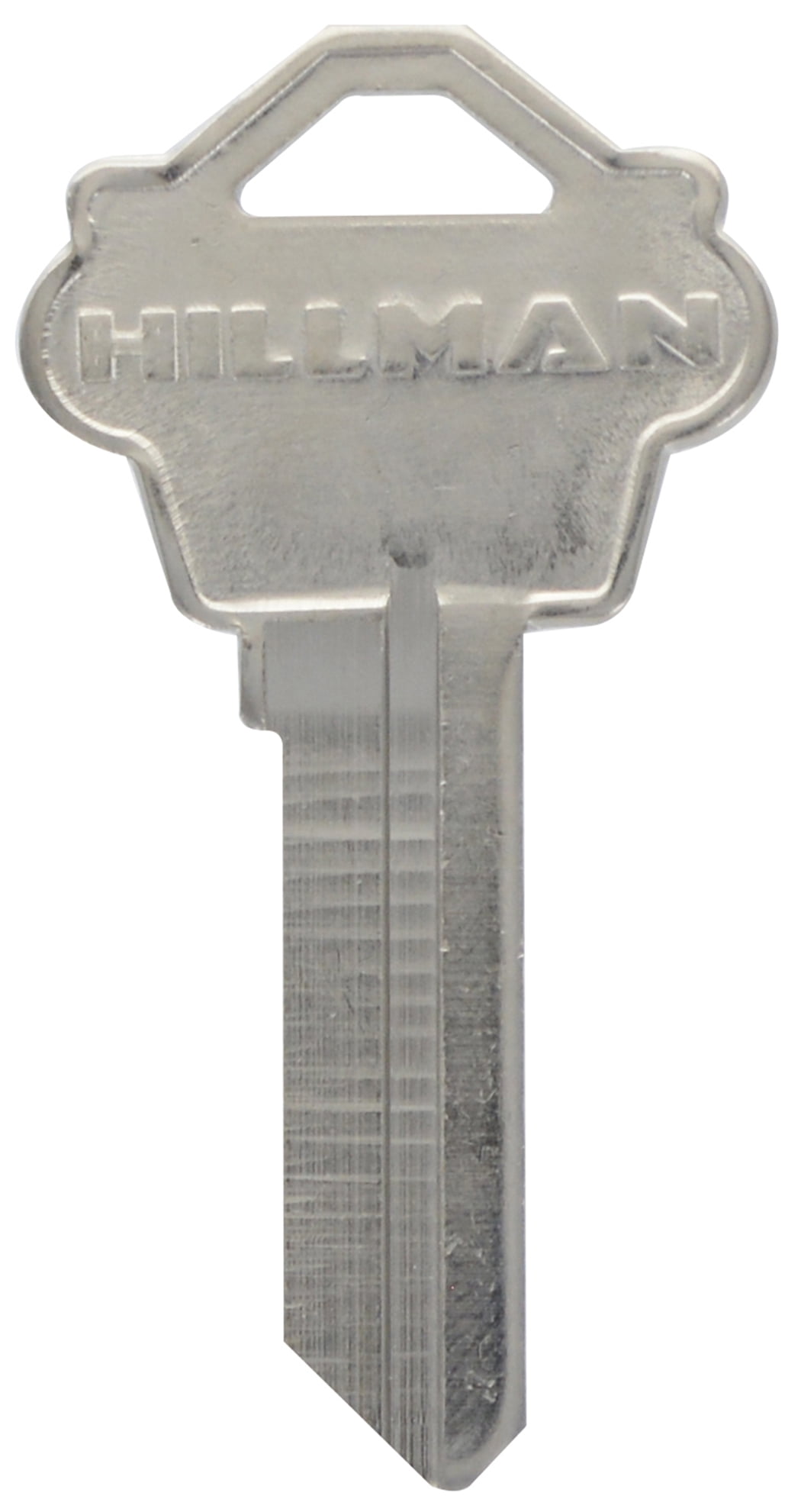 Hillman 88208 Westlock Key, 72, Brass, Silver Finish