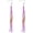 Purple Violet, variant on Native Long Beaded Tassel Earrings for Women, Boho Handmade Colorful Beads Statement Dangle Earing Prom Jewelry Gift.[p5389]