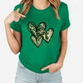 thumbnail image 1 of LSLJS T-shirt Imprimé pour la Saint-Patrick avec Col Rond et Manches Courtes, Cadeaux pour Femmes, 1 of 3