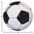 thumbnail image 3 of Soccer Ball Themed Birthday Party Plates & Napkins Serves 16, 3 of 3