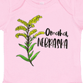 thumbnail image 4 of Inktastic Omaha, Nebraska Goldenrod Flower Boys or Girls Baby Bodysuit, 4 of 5