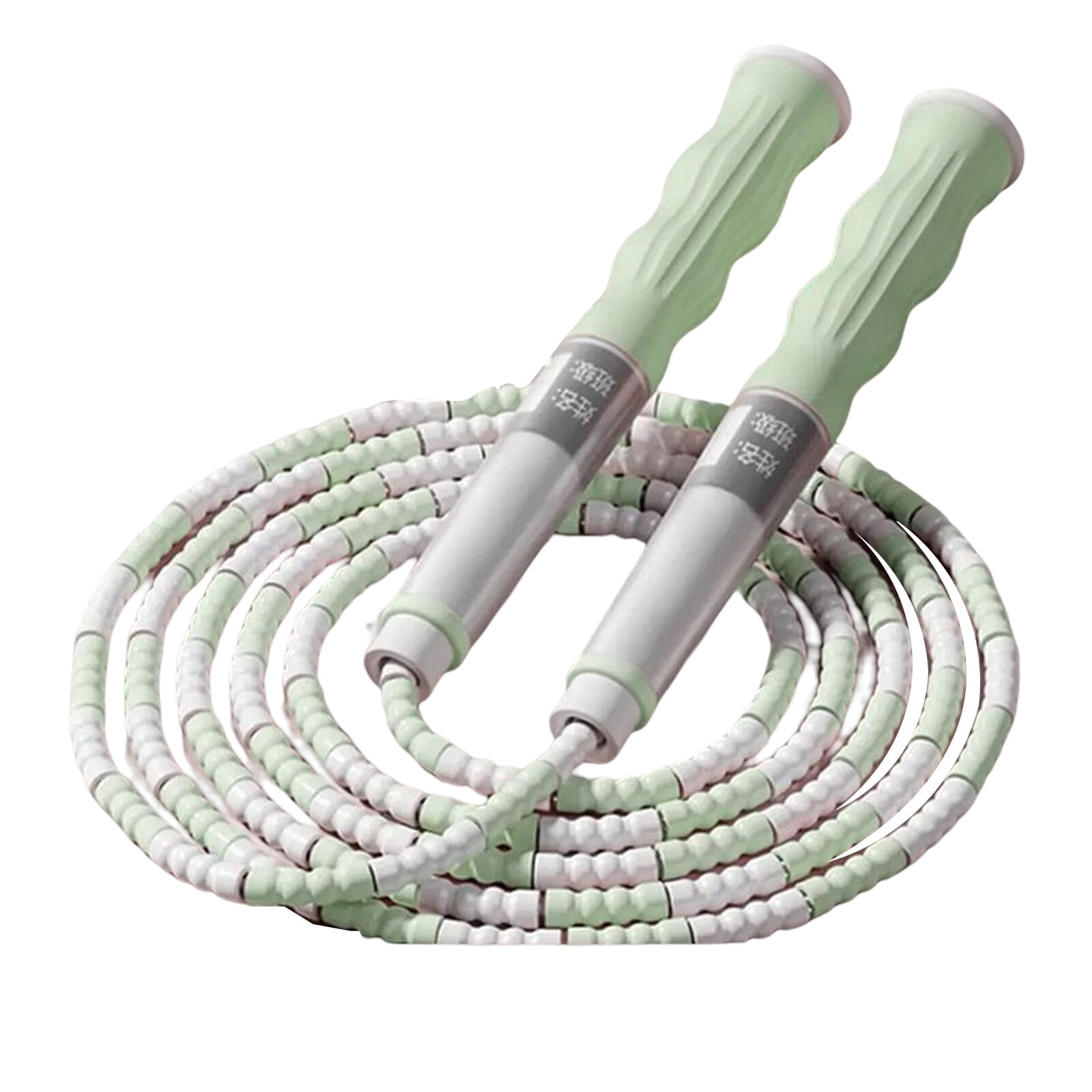 enqiretly Adjustable Steel Jump Rope Beaded Heavy Skipping Rope for Kids Women Men Fitness Walmart