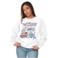 thumbnail image 5 of Smurfette Cute Romantic Smurfs Manga Women Crewneck Sweatshirt Brisco Brands M, 5 of 6