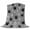 Gray, variant on Pet Paw Printed Blanket Soft Cozy Warm Throw Blanket for Couch, Plush Fuzzy Flannel Fleece Blankets for Sofa, Modern Black Grey Watercolor Dog Claws Bed Blankets Lightweight Gifts for Women, 40"x60"