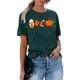 thumbnail image 1 of Fiudx Camisas de Mujer Camiseta Estampada a La Moda para Mujer, Blusa de Manga Corta, Tops Informales con Cuello Redondo, 1 of 5