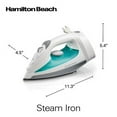 Hamilton Beach Retractable Cord Iron, Model 14212