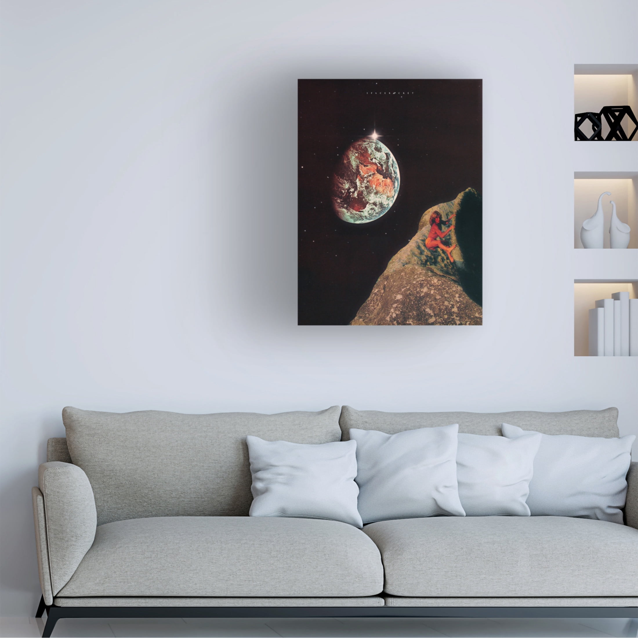 Trademark Fine Art spacerocket art  301 Canvas Wall Art