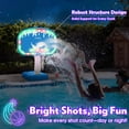 thumbnail image 4 of Set de juego de voleibol y baloncesto para piscina OHYEMO con luces LED, 4 of 7