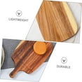 thumbnail image 4 of Solid Wood Cutting Board Wood Cutting Board Wooden Chopping Meal Prep Boards Steak Serving Tray For Kitchen Small, 4 of 9