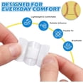 100 pack baseball bandages, 1 inch round baseball shaped dotted sports ...