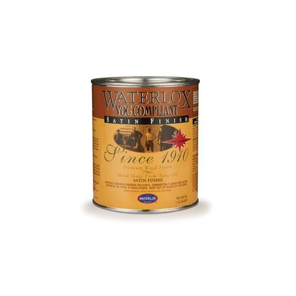 Waterlox Coatings 1826817 1 qt. Satin Wood Sealer & Finish