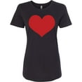 thumbnail image 3 of Inktastic Red Heart Valentine Women's T-Shirt, 3 of 5