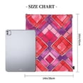 thumbnail image 2 of Leisure Draw String Mouth Backpack 16 X 14 Woven Band Durable Not Easy To Fall Off In Travel Portable Draw String Design Palevioletred Moroccan Trellis Hand-Drawn Sketch_2, 2 of 8