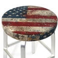 thumbnail image 3 of Balery American Flag1 Fundas de asiento para taburete de bar redondo de tela de terciopelo ajustables que protegen de arañazos y manchas para sillas de 14 a 17 pulgadas.-13 inch, 3 of 7