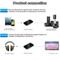 thumbnail image 3 of 2 en 1 Bluetooth 5.0 Transmisor Receptor Transmisor Adaptador de audio auxiliar TV Auriculares, 3 of 5