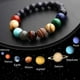 thumbnail image 2 of Nvzi Pulsera ajustable de cuentas de piedra natural con temática de ocho planetas del sistema solar Unquie, multicolor, 2 of 5