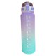 thumbnail image 2 of Botella de agua motivacional con de tiempo Jarra de agua para trotar Gimnasio Oficina Fitness , púrpura BLESIY botella portátil, 2 of 7