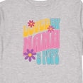 thumbnail image 4 of Inktastic Nana and Pops Love Me Retro Flowered Girls Long Sleeve Toddler T-Shirt, 4 of 5