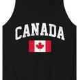 thumbnail image 3 of Instant Message - Canada Flag - Men's Jersey Tank Top, 3 of 6