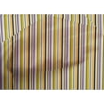 thumbnail image 3 of oneOone Tissu Popeline de Coton Imprimé Rayures Multicolores Tissu de Couture BTY 42 Pouces de Large, 3 of 3