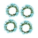 thumbnail image 2 of 4 anillos para velas, portavelas de pilar, guirnalda de bayas, anillo de vela, corona de velas pequeña para el día de San Valentín y Acción de Gracias Azul, 2 of 8