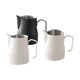 thumbnail image 3 of Jarra de acero inoxidable para espumar leche, ideal para chocolate caliente, hogar, restaurante, 500 ml + leche Beige 350ml Beige 500ml Negro 500ml, 3 of 9