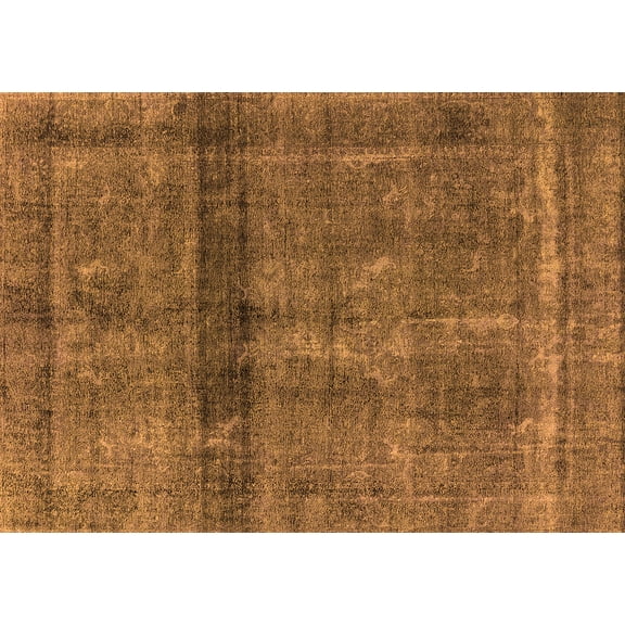 Ahgly Company Indoor Rectangle Persian Orange Bohemian Area Rugs, 5' x 7'