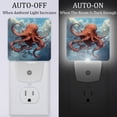 thumbnail image 2 of Octopus LED Square Night Lights - Energy Efficient and Sleek Design - for Bedroom or Living Room - Easy to Install - Dimmable and Remote Controlled, 2 of 6