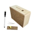 thumbnail image 3 of kowaku Wooden Money Box Change Box Bank Piggy Bank with Counter for Girls Boys A, 3 of 9