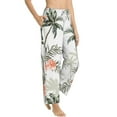 thumbnail image 2 of Daiia Vintage Palm Trees Women's Sleep Pant with Pockets and Drawstring,Pajama Pants-X-Large, 2 of 9