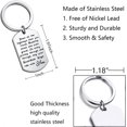 thumbnail image 2 of Drive Safe Keychain Car Owner Gift May Your Guardian Angel Ride With You Car Lover Gift, 2 of 11