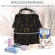 thumbnail image 5 of Disketp Golden Spider Web Mochila de Pañales de Gran Capacidad con Múltiples Bolsillos, Mochila de Viaje Multifuncional para Bebé, Unisex, Moderna y Resistente, 5 of 6