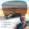 thumbnail image 3 of TINHAO Fit Over Glasses Sunglasses for Men with Hard Case, Polarized UV400 Wrap Around Prescription Glasses for Driving Fishing Hiking Golf Cycling Outdoor, 3 of 7