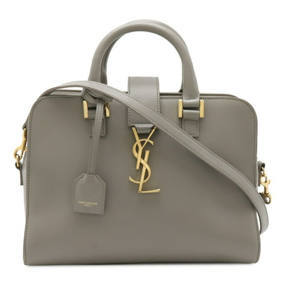 Pre-Owned SAINT LAURENT PARIS YSL Yves Saint Laurent Baby Cabas handbag shoulder bag... (Good)