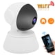 thumbnail image 5 of Cámara inalámbrica HD IP WIFI visión nocturna infrarroja Audio bidireccional control remoto para perro mascota bebé seguridad interior enchufe del Reino Unido, 5 of 5