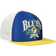 thumbnail image 3 of Men's-Fanatics Blue/Gold St. Louis Blues Classic Foam Adjustable Trucker Hat, 3 of 5