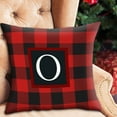 thumbnail image 1 of Fiudx Funda de Almohada Navideña con Estampado Navideño de Piel de Melocotón, Artesanía Exquisita, Material Suave y Cómodo, Decoración para Sofá Cama, Fácil de Limpiar, Tamaño 45 X 45 Cm., 1 of 3