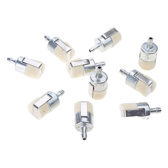 10pcs Felt Fuel Filter for Homelite for Echo Poulan 13120519831 Trimmer Chainsaw Gasoline Engine Garden Tools
