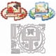 thumbnail image 1 of Troqueles de corte 3D para tarjetas de felicitación, mariposas, flores y otros diseños metálicos. Plantillas de troqueles con mensajes de bendiciones., 1 of 9