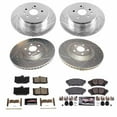 thumbnail image 3 of PowerStop Front and Rear Z23 Evolution Sport Carbon-Fiber Ceramic Brake Pad and Drilled & Slotted Rotor Kit Fits: LEXUS Select Models K8453, 3 of 10
