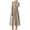 Khaki-333, variant on Bestselling,Women's Elegant Semi High Collar Long Sleeve Sweater Dress, Ideal for Stylish and Cozy Looks Practical and Stylish|Acrylic,Black,Sopatenor