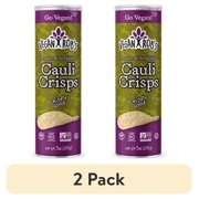 (2 pack) Vegan Rob's Cauliflower Crisps, 5 Oz.