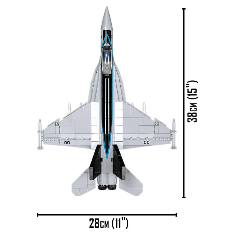 COBI Top Gun Maverick F/A-18E Super Hornet Military Jet Model, 570