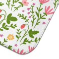 thumbnail image 3 of Microfibre Drying Mat for Kitchen Red Pink Flowers Leaf Dish Drying Drainer Mat Absorbent Drying Mat Washing Up for Glass, Plate & Cup 16inch X 18inch, 3 of 5