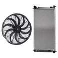 thumbnail image 1 of CCIYU 1Pc Radiator Cooling Fan and 1Pc Radiator Component Replacement Applicable for 1999-2003 for Ford for F-350 Super Duty 5.4L, 1 of 5