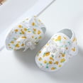 thumbnail image 7 of Otqutp Baby Girls Cute Dress Up Shoes Toddler Prewalker Soft Flower Bowknot Flat Slipper Toddler Slip On Mary Jane Sandals, 7 of 7