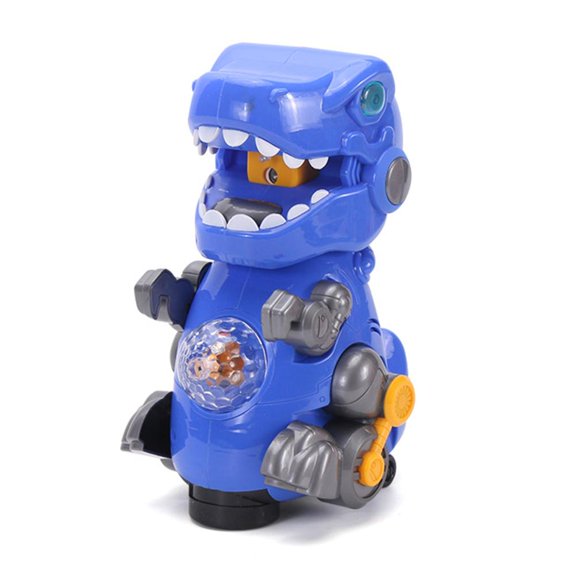 Juguete Musical De Coche De Dinosaurio Para Juguetes De Bebé, Juguete De Dinosaurio Eléctrico Con Luz Y Niebla, Juguetes De Desarrollo Para Gatear Temprano Yuarrent FN007024-01