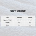 thumbnail image 6 of Cozy Comfort Wearable Blanket Hoodie, Sherpa Soft Solid Print Pullover Sweatshirt, Charcoal, 6 of 6